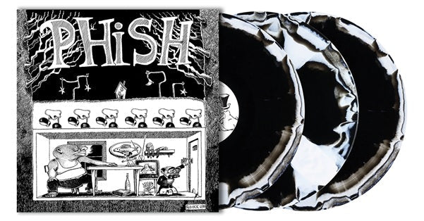 Phish - Junta (Indie Exclusive, Fluffhead Black & White Swirly Colored Vinyl) (3 Lp's) Vinyl Record