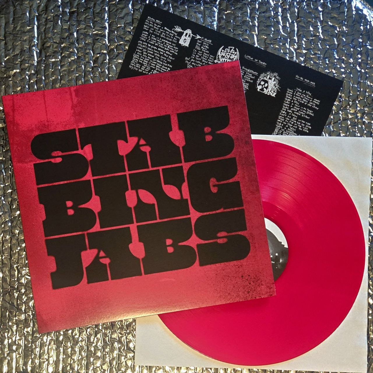 Stabbing Jabs, The - S/T (Color Vinyl) LP Record