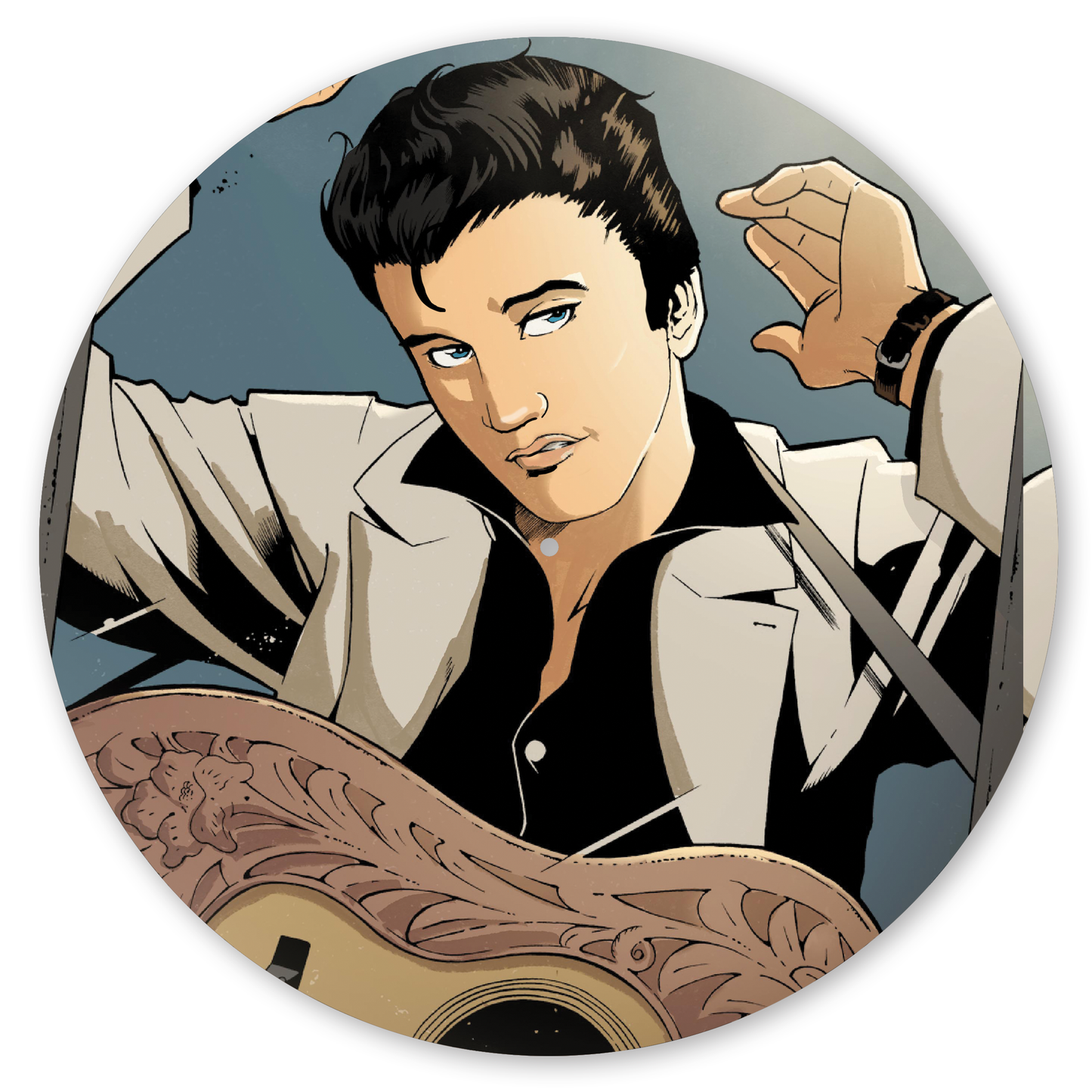 Elvis Presley The Official Graphic Novel SIGNED Super Deluxe Edition Book Vinyl Record