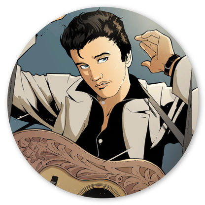 Elvis Presley The Official Graphic Novel SIGNED Super Deluxe Edition Book Vinyl Record