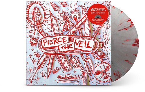 Misadventures (Indie Exclusive, Limited Edition, Colored Vinyl, Red, Silver) Vinyl Record