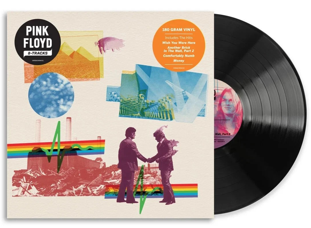 Pink Floyd - 8-Tracks (Limited Edition, 180 Gram Black Vinyl) [Import] [Vinyl] Vinyl Record