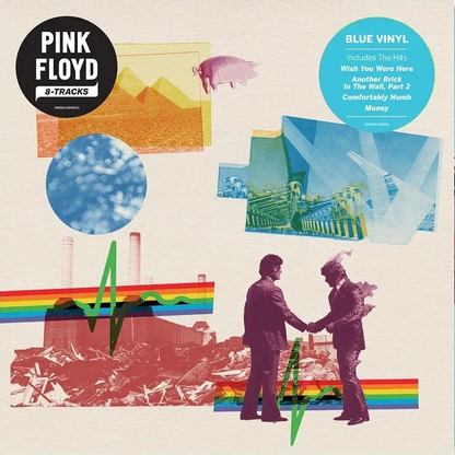 Pink Floyd - 8-Tracks (Limited Edition, 180 Gram Blue Colored Vinyl) [Import] Vinyl Record