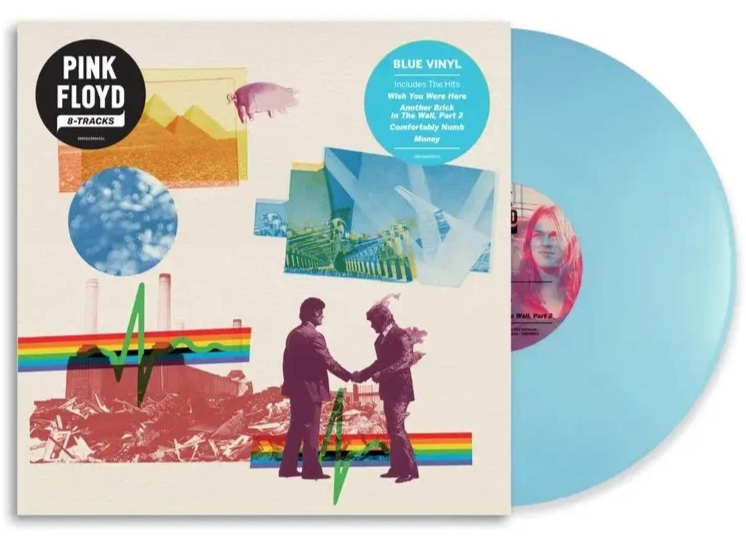 Pink Floyd - 8-Tracks (Limited Edition, 180 Gram Blue Colored Vinyl) [Import] [Vinyl] Vinyl Record