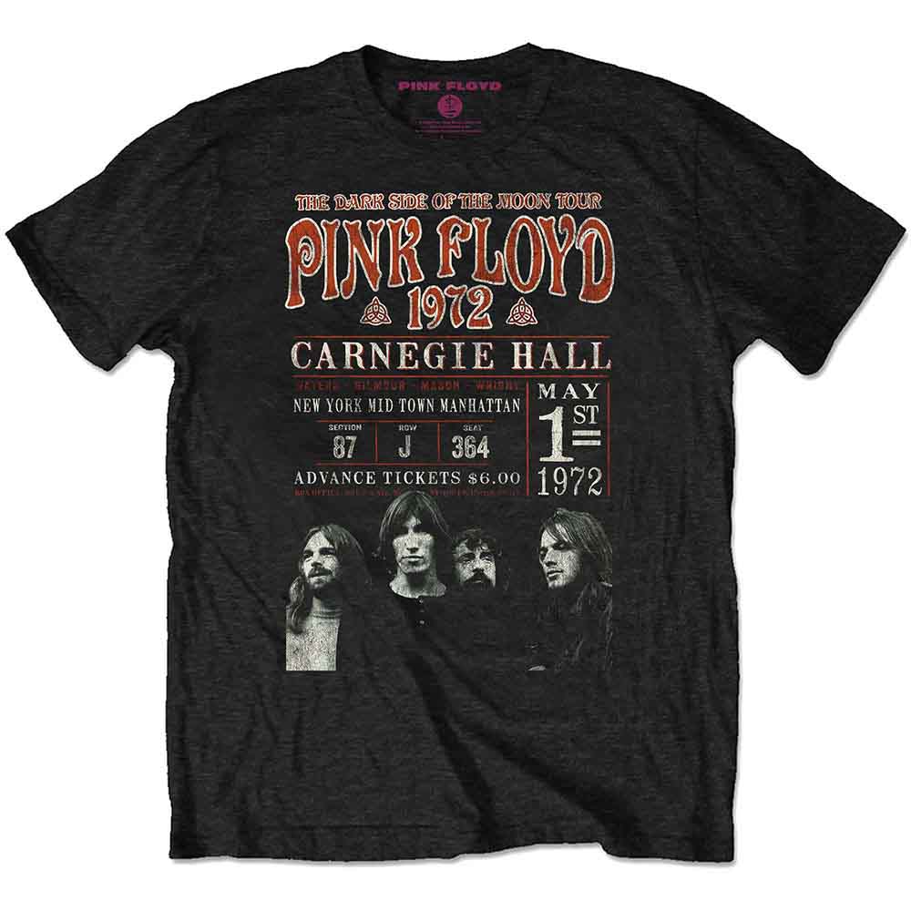 Pink Floyd Carnegie '72 [T-Shirt]