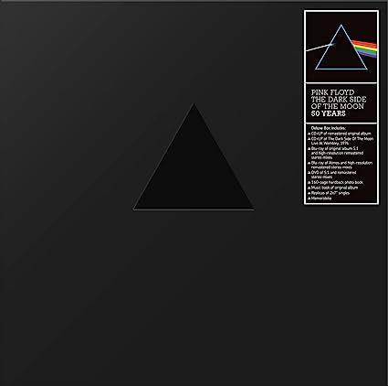 Pink Floyd - Dark Side Of The Moon: 50 Years (Deluxe Edition, Cd,Dvd, Blu Ray, Vinyl) (Box Set) Vinyl Record