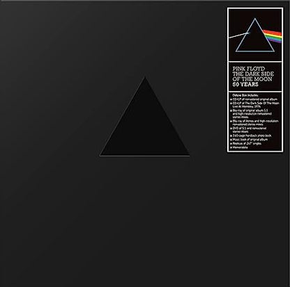 Pink Floyd - Dark Side Of The Moon: 50 Years (Deluxe Edition, Cd,Dvd, Blu Ray, Vinyl) (Box Set) Vinyl Record