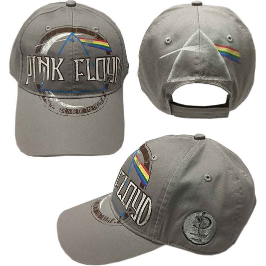 Pink Floyd Dark Side of the Moon Album Distressed [Hat]