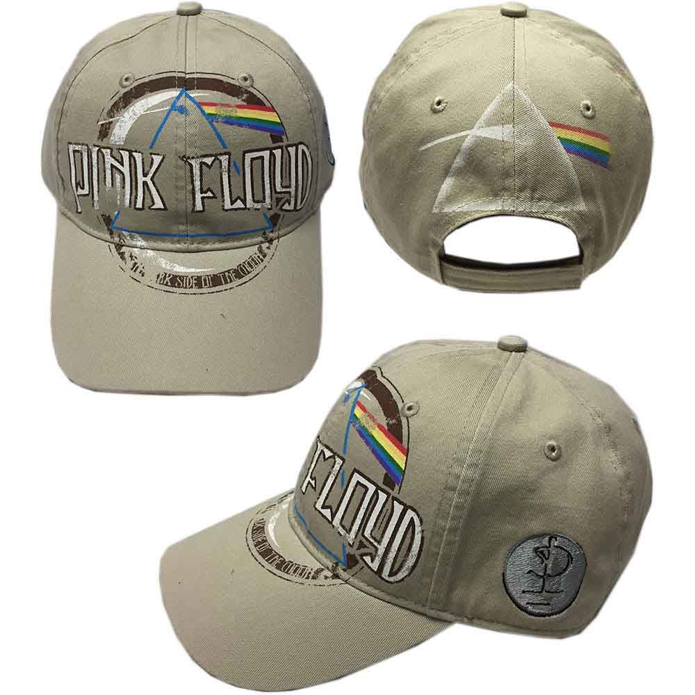 Pink Floyd Dark Side of the Moon Album Distressed [Hat]