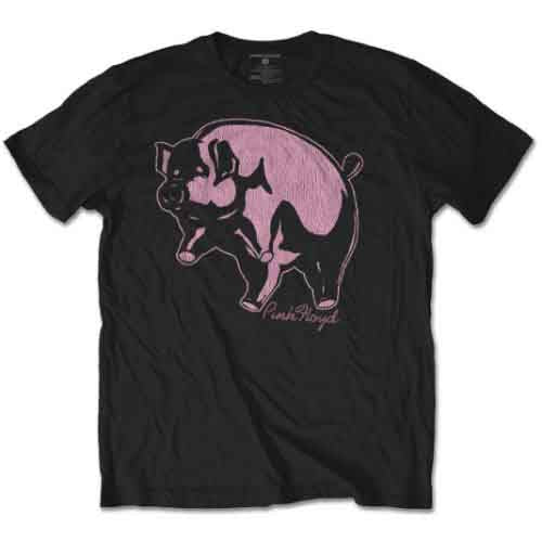 Pink Floyd Pig Mens T Shirt Black Officially Licensed