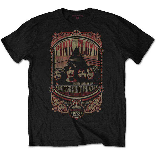Pink Floyd Portsmouth 1972 [T-Shirt] Officially Licensed
