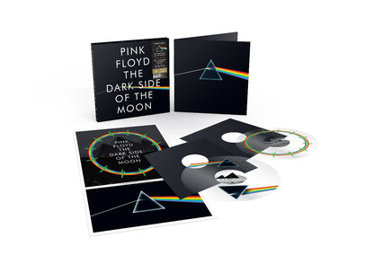 PINK FLOYD - The Dark Side Of The Moon (50th Anniversary) [2023 Remaster] (2LP UV Printed Clear Vinyl Collector's Edition) Vinyl Record
