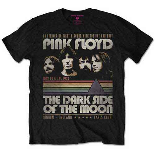 Pink Floyd Vintage Stripes [T-Shirt] Officially Licensed
