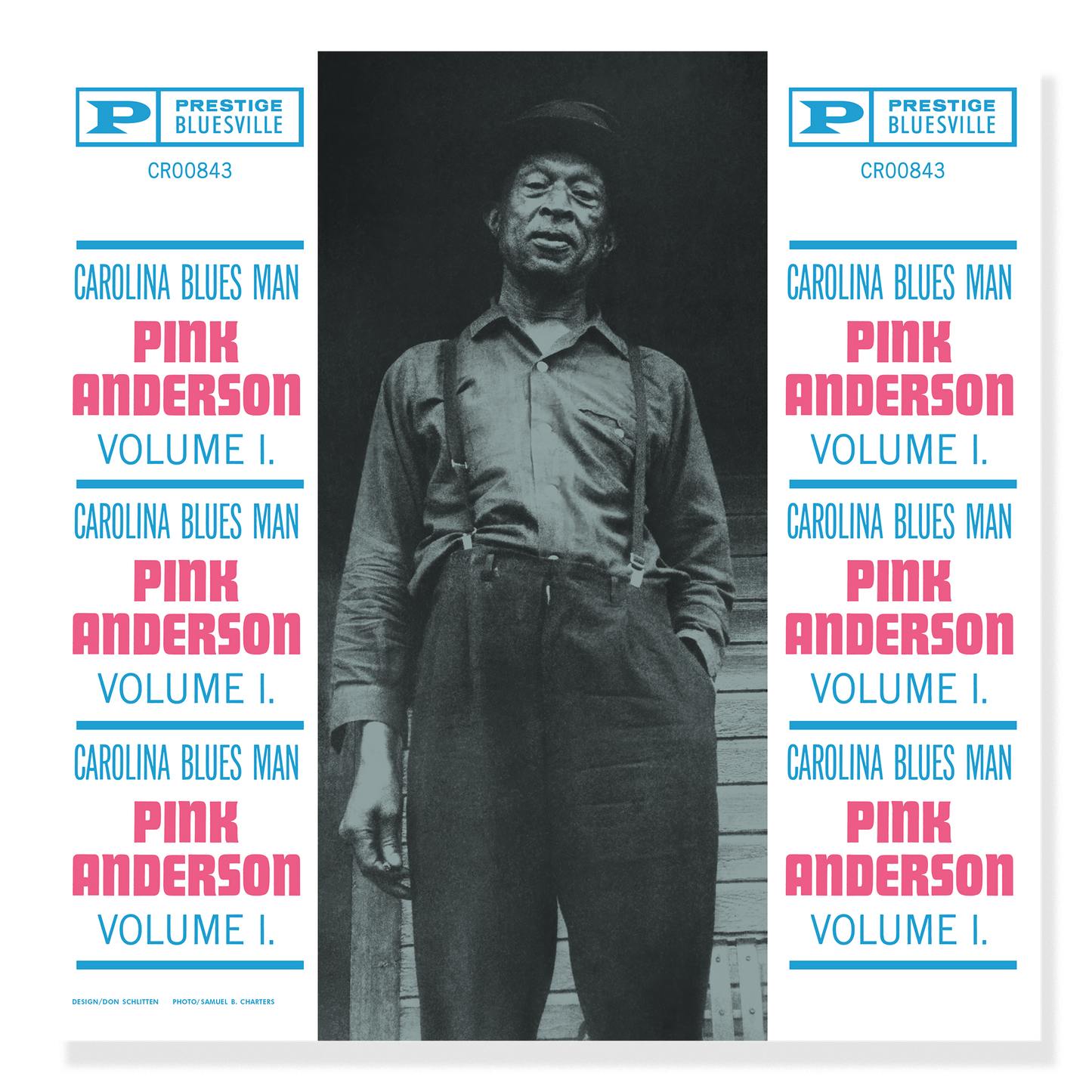 Carolina Blues Man, Volume 1 (Bluesville Series) (180g LP) Vinyl Record