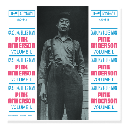 Carolina Blues Man, Volume 1 (Bluesville Series) (180g LP) Vinyl Record