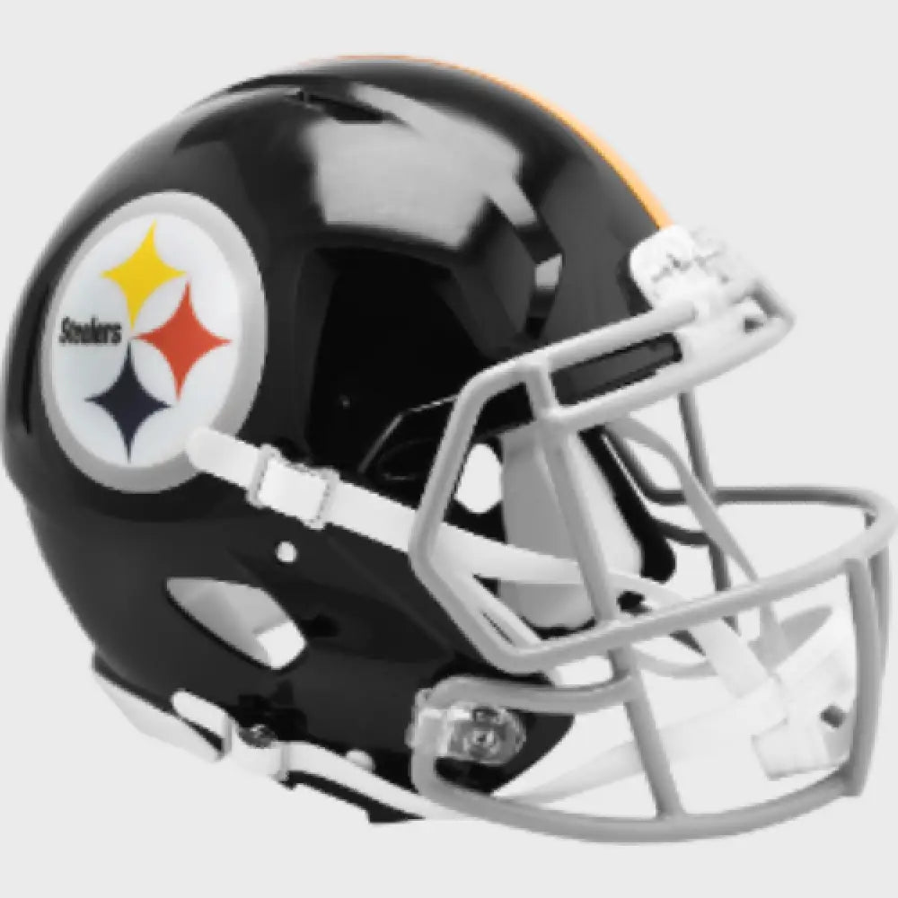 Pittsburgh Steelers 1963 to 1976 Full Size Authentic Speed Throwback Football Helmet - NFL