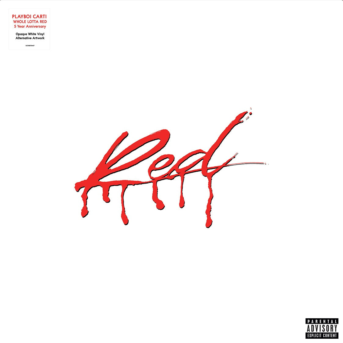 Whole Lotta Red (5 Year Anniversary Edition) [Rain Cloud White 2LP] [Vinyl] Vinyl Record
