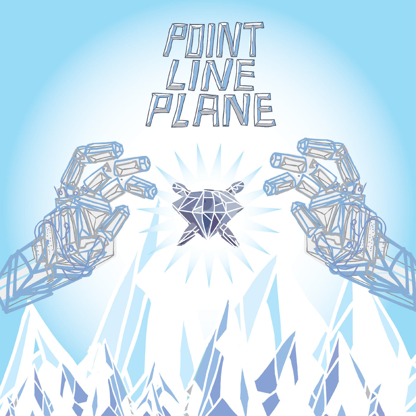 Point Line Plane - Point Line Plane (8-Bit Blue Vinyl) [Vinyl] Vinyl Record