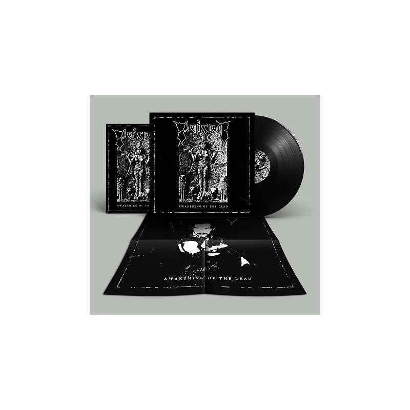 Poison (Italy) - Awakening Of The Dead - Black Vinyl with Poster [LP] Vinyl Record Album Cover
