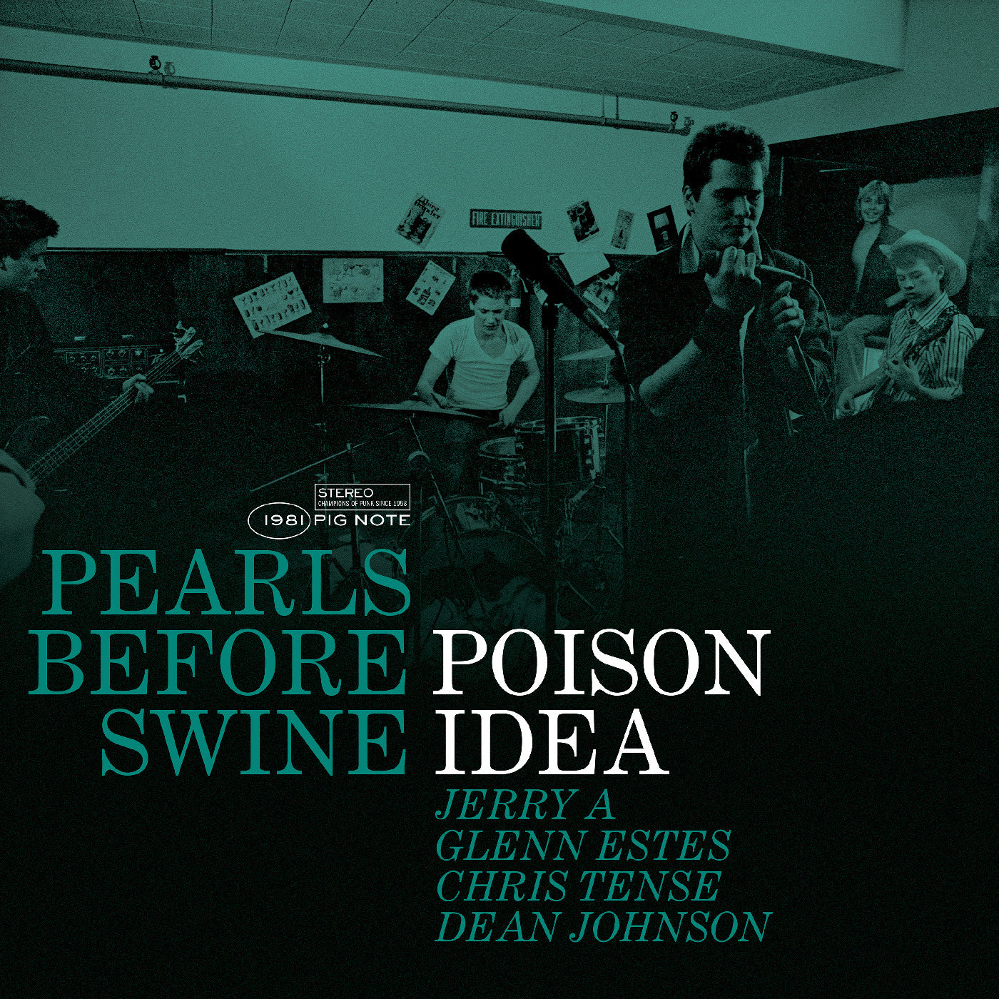 Poison Idea - Pearls Before Swine: The Early Years Volume 2 (Green Vinyl) [Vinyl] Vinyl Record