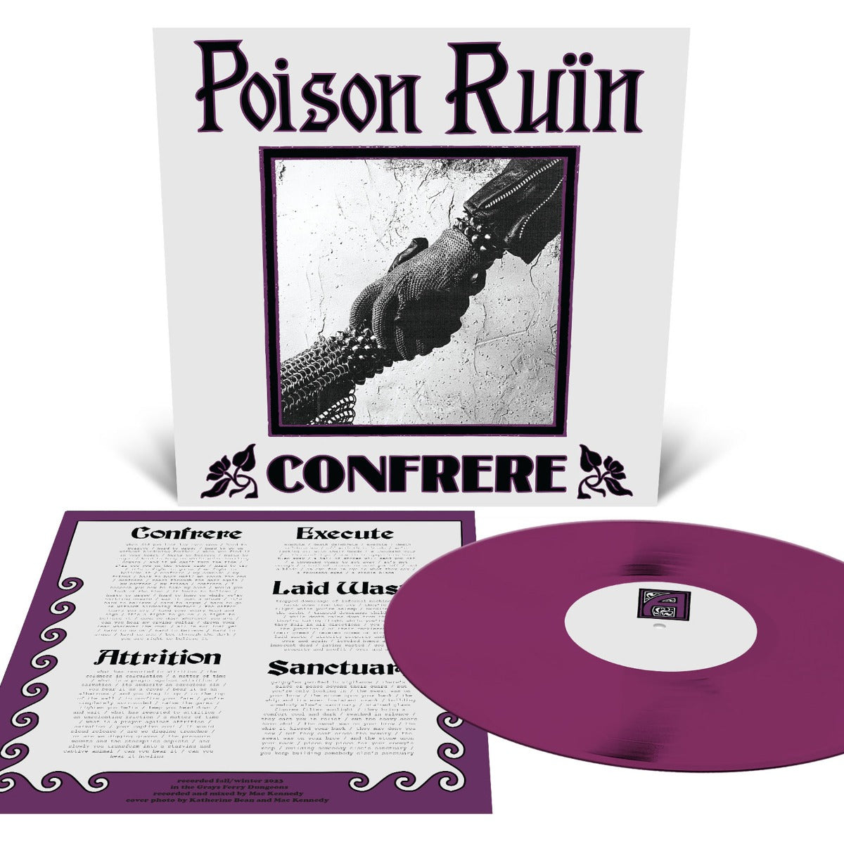 Poison Ruin - Confrere (Colored Vinyl, Purple) Vinyl Record