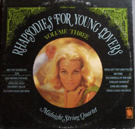 Rhapsodies For Young Lovers Volume Three Vinyl Record