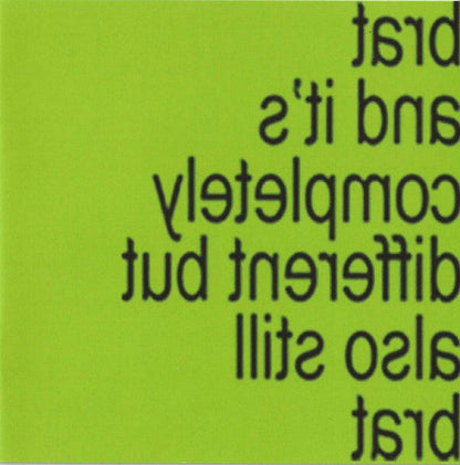Brat And It's Completely Different But Also Still Brat (CD) | Mint (M)