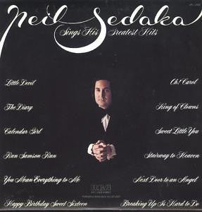 Neil Sedaka Sings His Greatest Hits *SEALED* Vinyl Record
