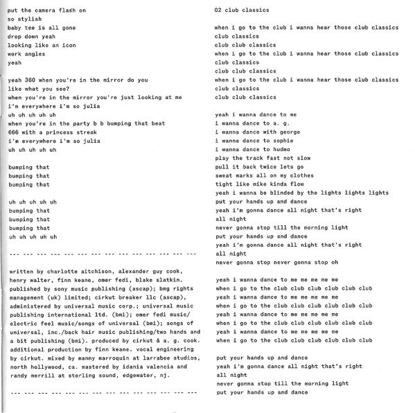 Brat And It's The Same But There's Three More Songs So It's Not (CD) | Mint (M) Mint (M)