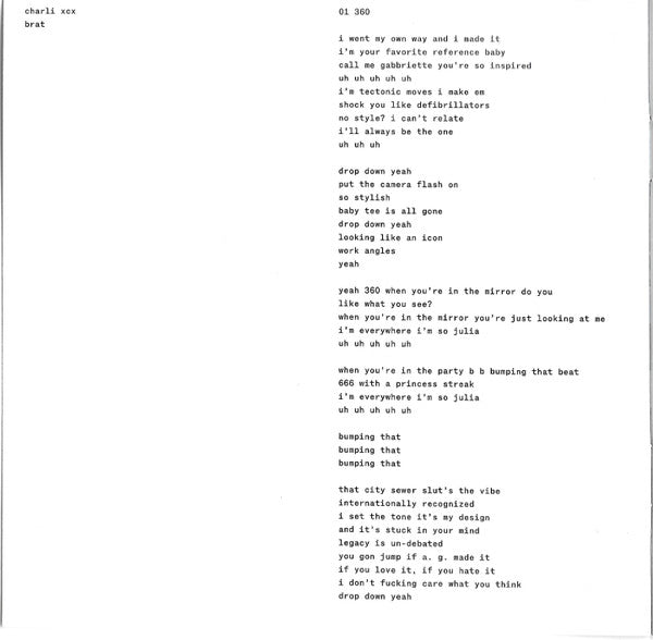 Brat And It's The Same But There's Three More Songs So It's Not (CD) | Mint (M) Mint (M)