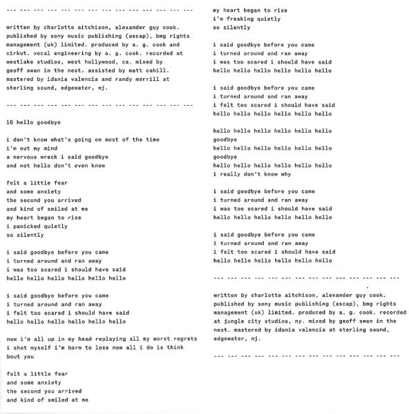 Brat And It's The Same But There's Three More Songs So It's Not (CD) | Mint (M) Mint (M)