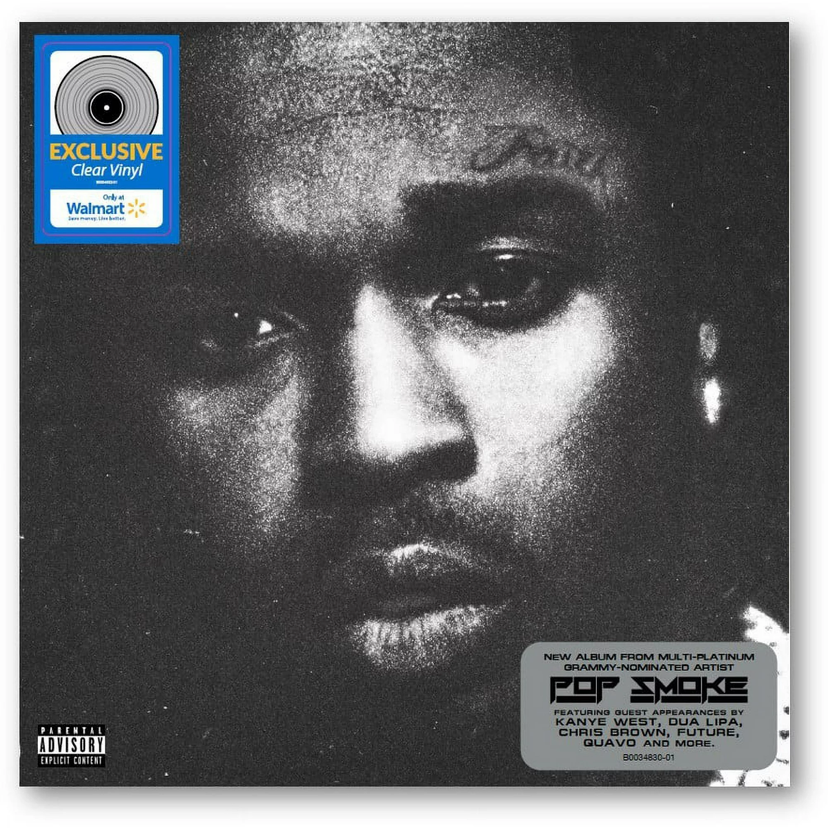 Pop Smoke - Faith [Explicit Content] (Limited Edition, Clear Vinyl) (2 Lp's) Vinyl Record