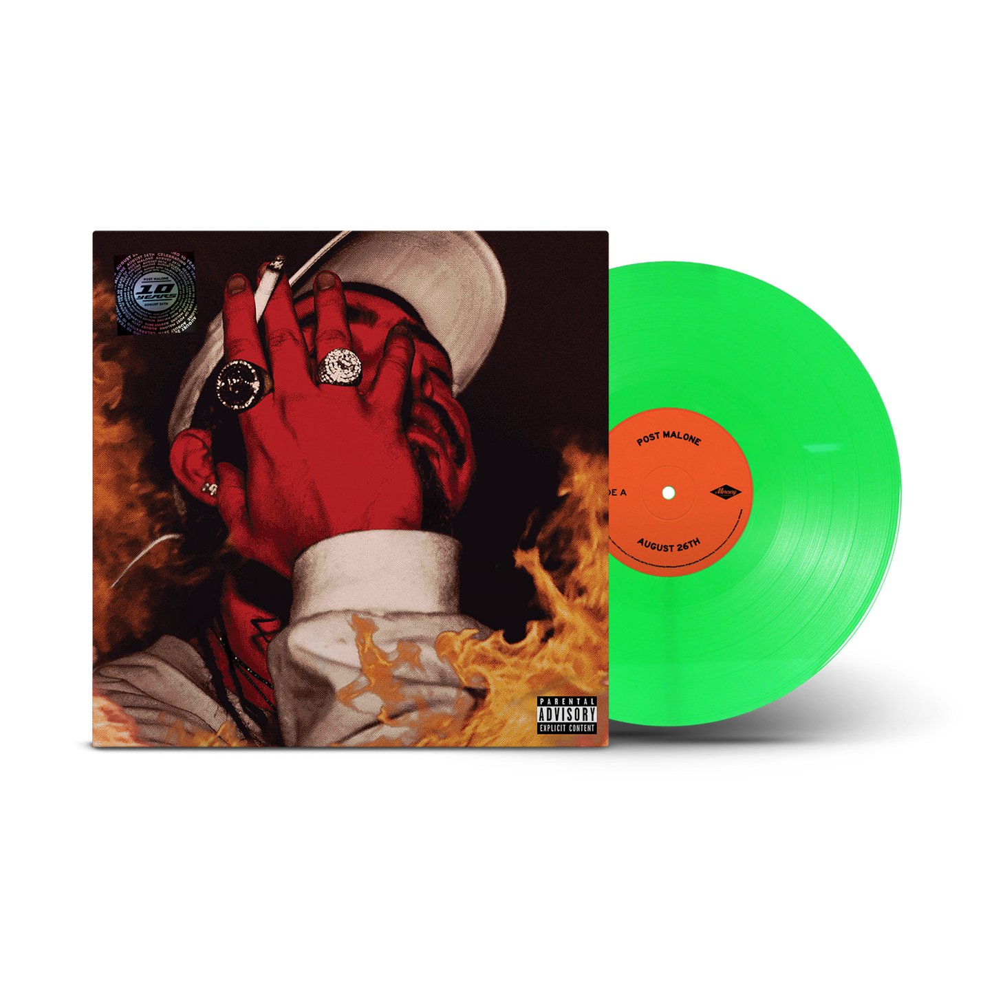 Post Malone - August 26 (Indie Exclusive) [Spring Leaf Green LP] [Vinyl] Vinyl Record