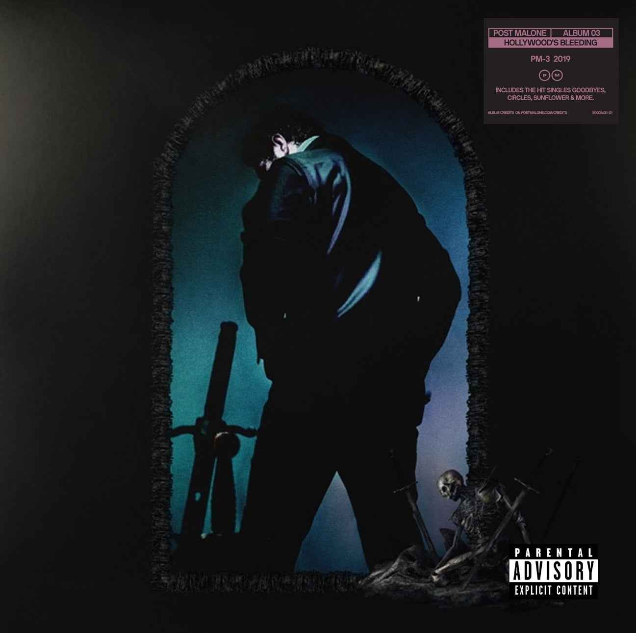 Post Malone - Hollywood'S Bleeding [Transparent Green] [2LP] [Vinyl] Vinyl Record