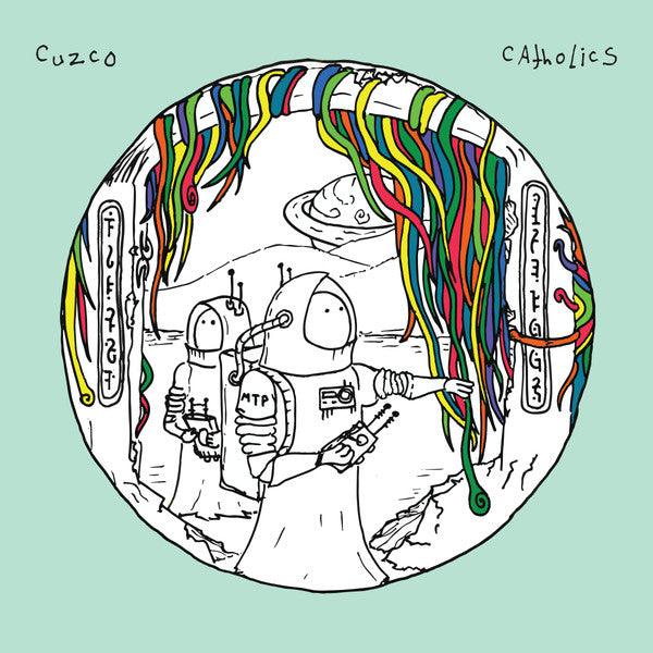 Cuzco / Catholics Split (7" VINYL) *TRANSPARENT BLUE WITH WHITE SPLATTER* Vinyl Record