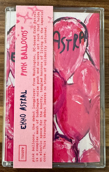 Pink Balloons Cassette Tape