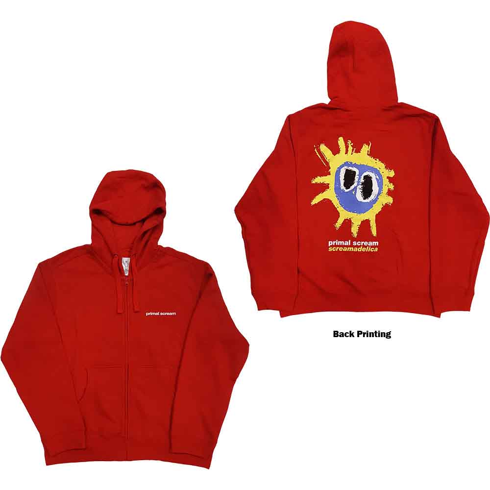 Primal Scream Screamadelica Hoodie Sweatshirt Officially Licensed