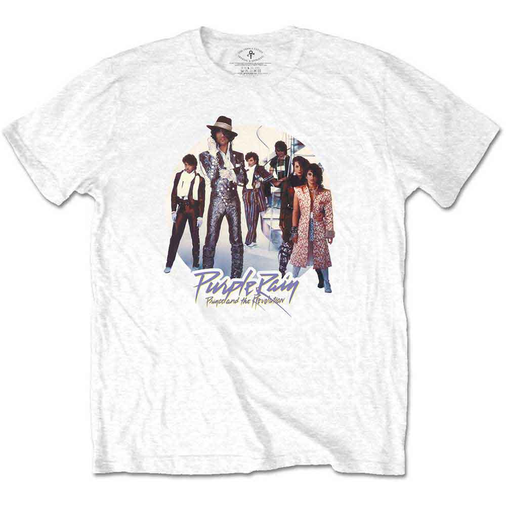 Prince Purple Rain Circle [T-Shirt] Officially Licensed
