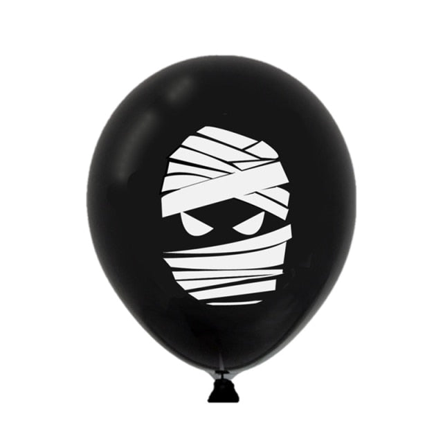 Halloween Latex Balloons Cartton Skull Spieder