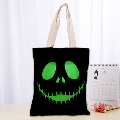 Nightmare Before Christmas Canvas Tote Bag