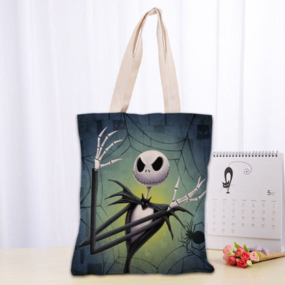 Nightmare Before Christmas Canvas Tote Bag