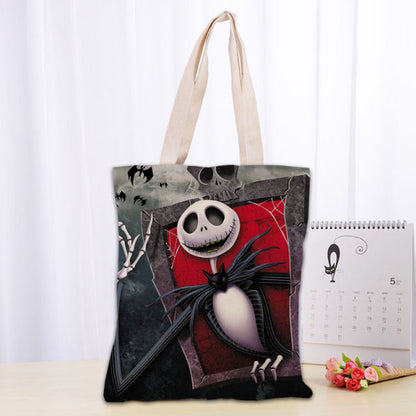 Nightmare Before Christmas Canvas Tote Bag