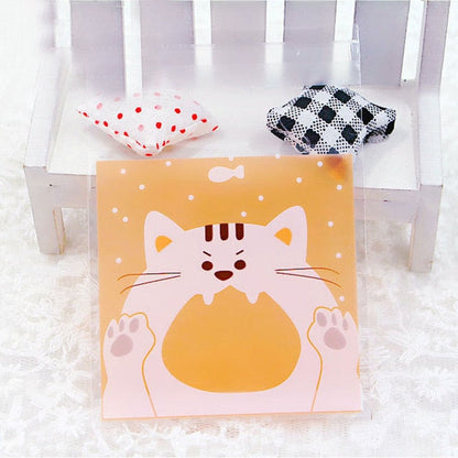 Cute Self-Adhesive Candy Plastic Bag