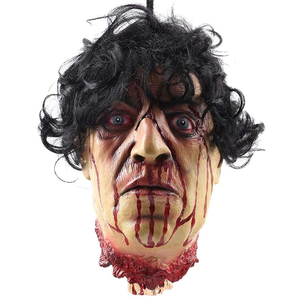 Party Decoration Scary Zombie Heads Bloody