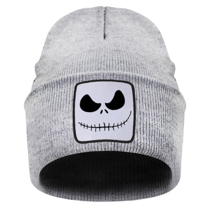 Jack Skellington Print Knitted Cap