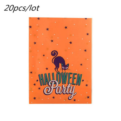 Self-adhesive Plastic Bags Halloween Party