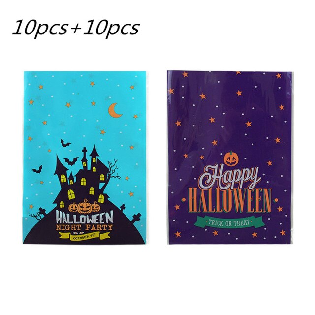 Self-adhesive Plastic Bags Halloween Party
