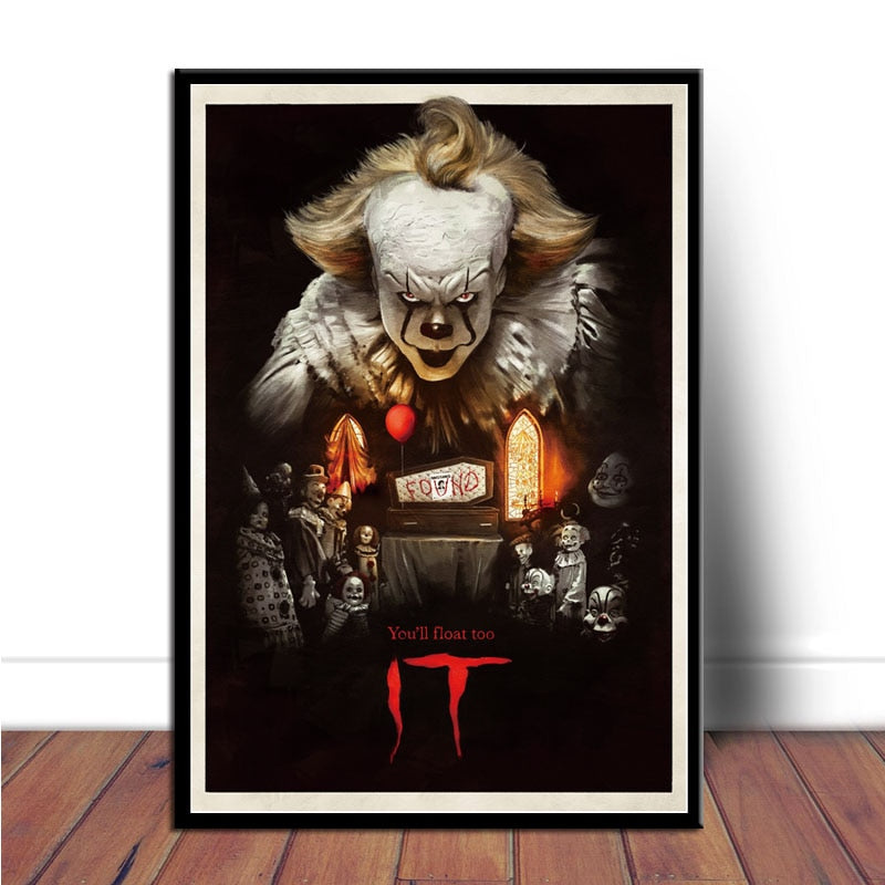 Poster IT Horror Movie Stephen King