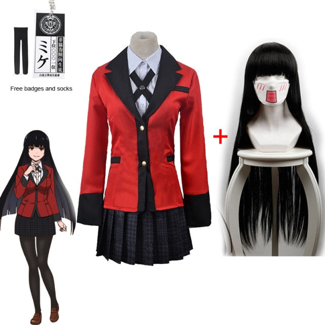 Jabami Yumeko Cosplay Dress