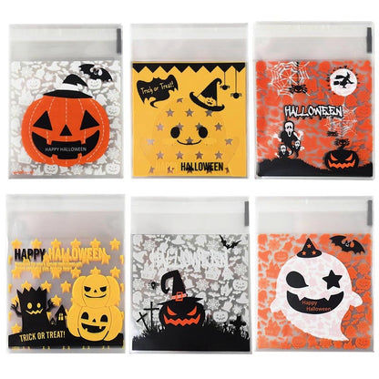 Candy Bag  Pumpkin Ghost Cookie